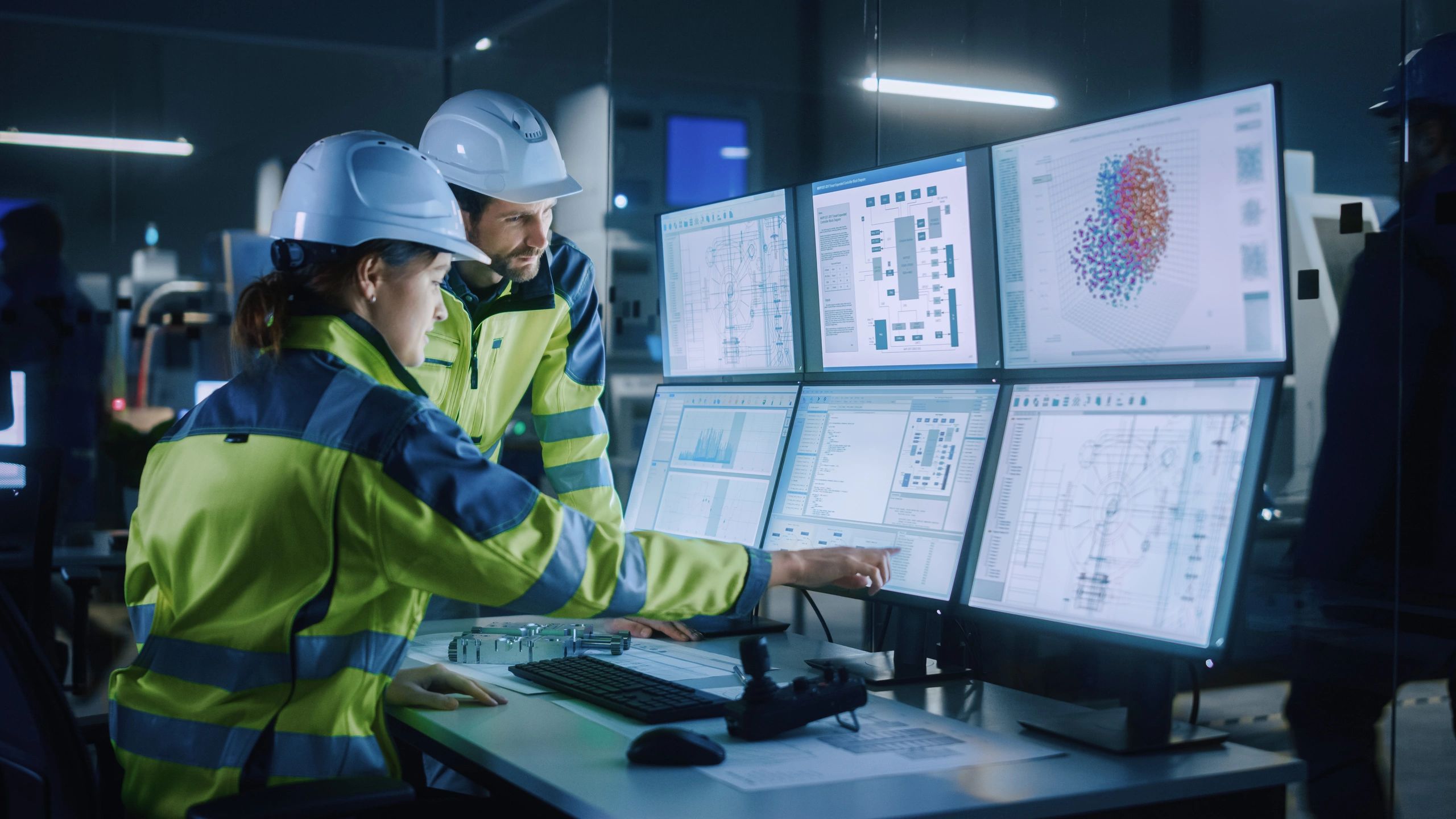 industrial automation control systems plant