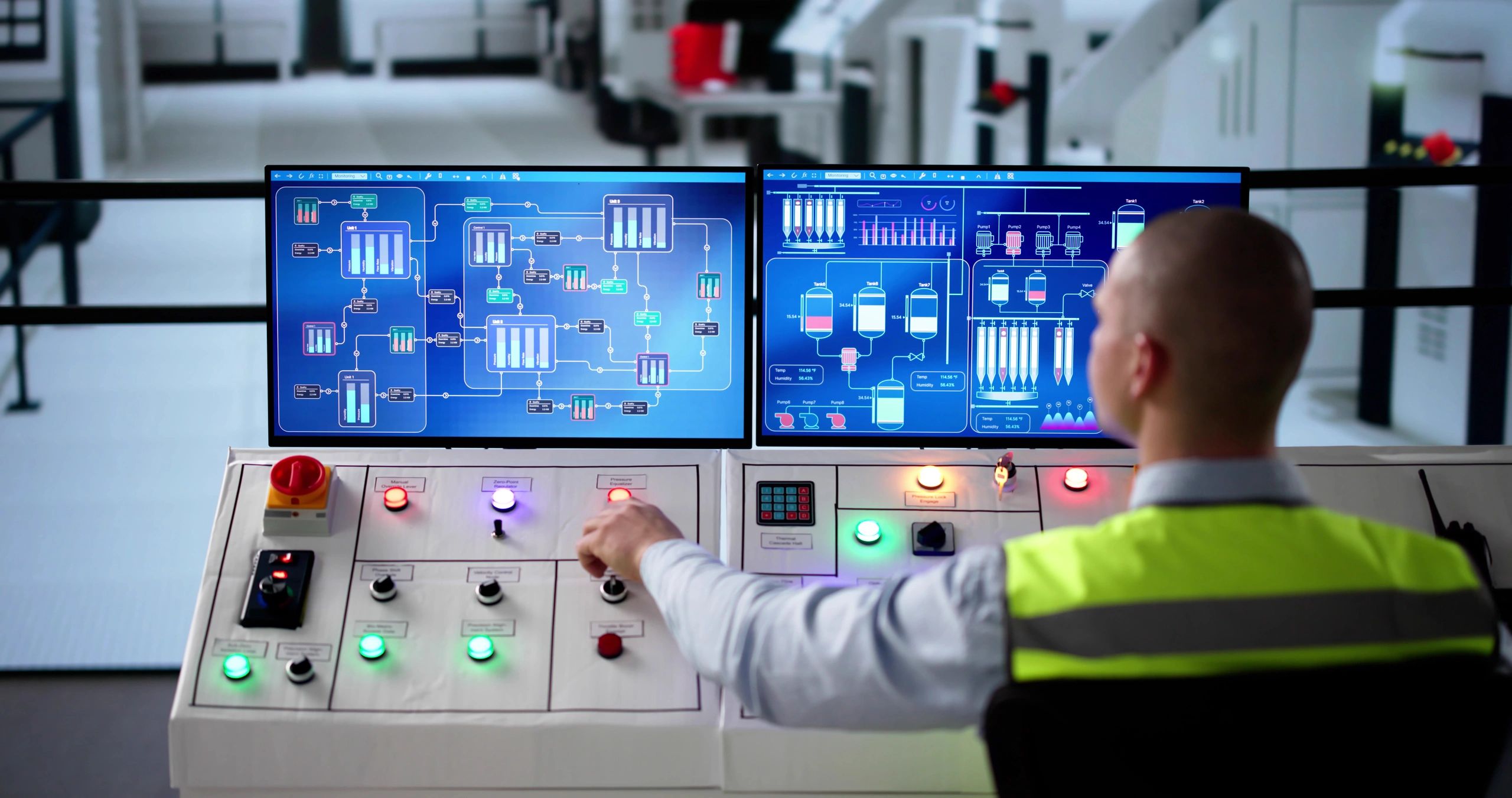 industrial automation control systems plant
